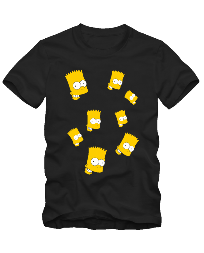 Marškinėliai Simpsons Bartas Marškinėliai Simpsons Bartas